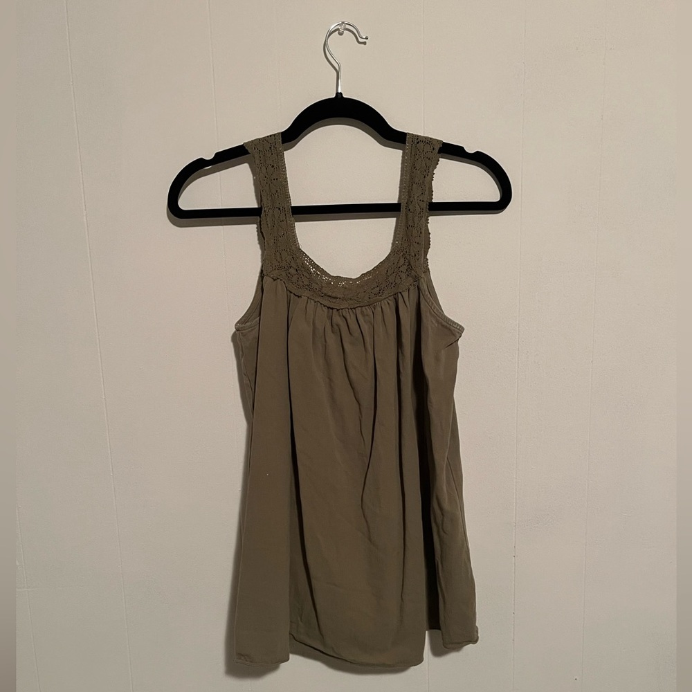 GiGio USA, Small Olive tank top